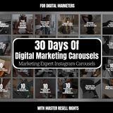 30 Days Of Digital Marketing Carousels Bundle
