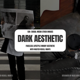 130+ Dark Aesthetic Social Media Stock Images