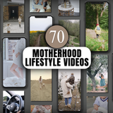 70 Motherhood Lifestyle Aesthetic Stock Videos