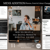 MENS ADDITION How To Create & Sell Digital Products Lead Magnet