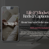 Life & Mindset Reels & Captions DFY