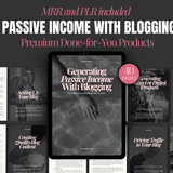 Generate Passive  Income With Blogging