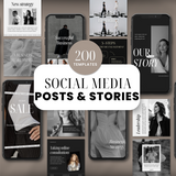 200 Business Social Media Design Instagram Bundle