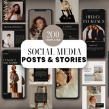200 Social Media Design Instagram Bundle