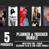 Planner & Tracker Bundle - Low Ticket Bundle