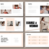 Master Resell Rights Ecourse & Webinar Template