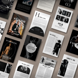 58 Page Mens Luxury Design eBook & Workbook