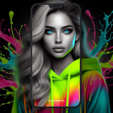 Neon Noir: A Fusion of Light and Shadow