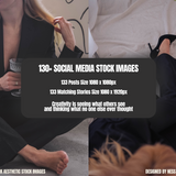 130+ Dark Aesthetic Social Media Stock Images