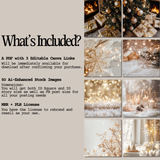 Holiday Glow: Elegance Meets Festive Cheer