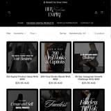 Her Faceless Empire Shopify Theme with MRR