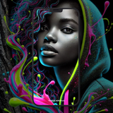 Neon Noir: A Fusion of Light and Shadow