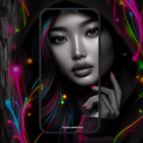 Neon Noir: A Fusion of Light and Shadow