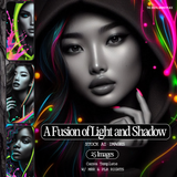 Neon Noir: A Fusion of Light and Shadow