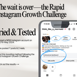 Your Rapid Instagram Growth Challenge